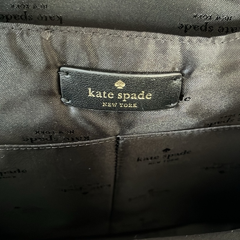 kate spade Black Nylon Backpack with Gold Hardware - Picture 6 of 13